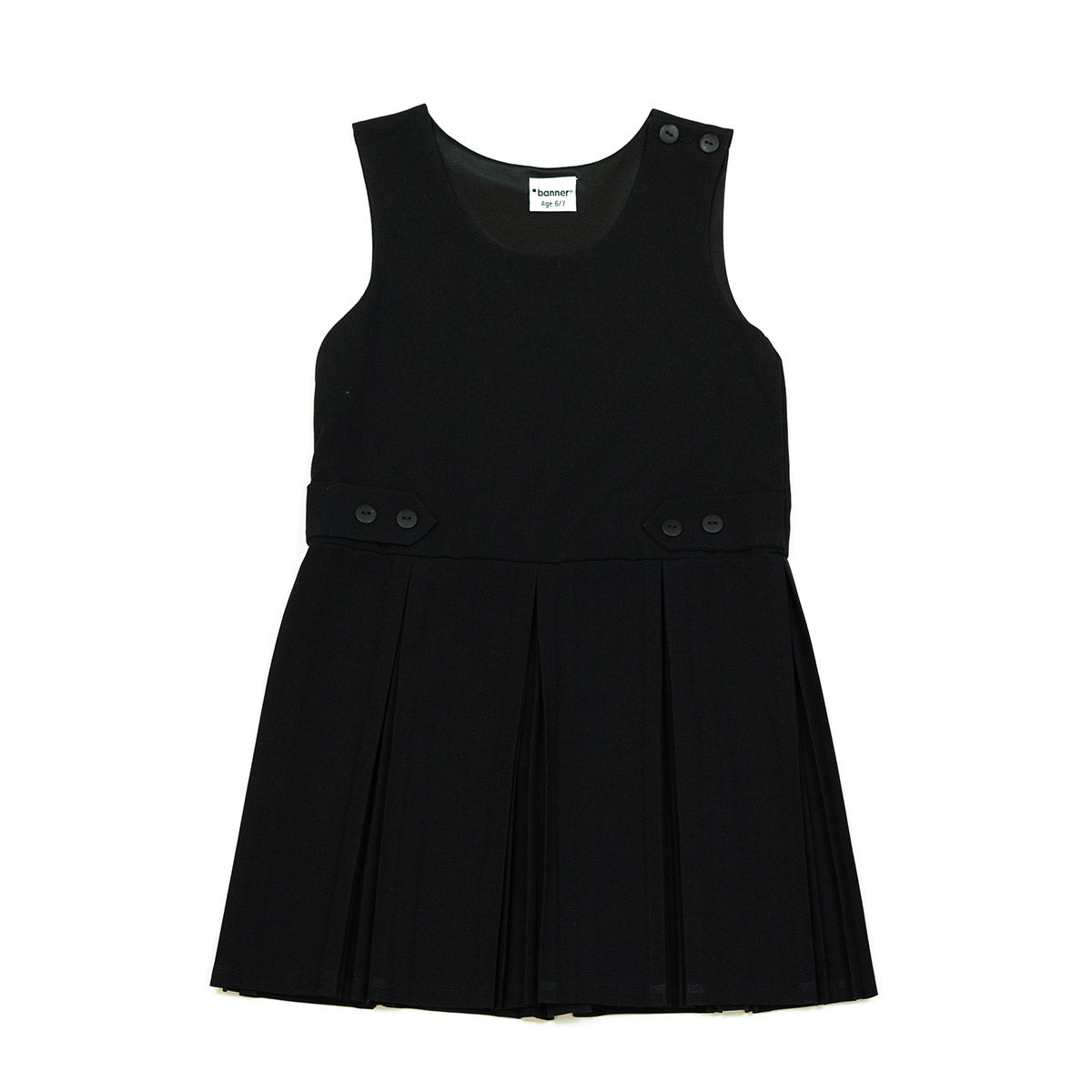 Black Tenby Pinafore