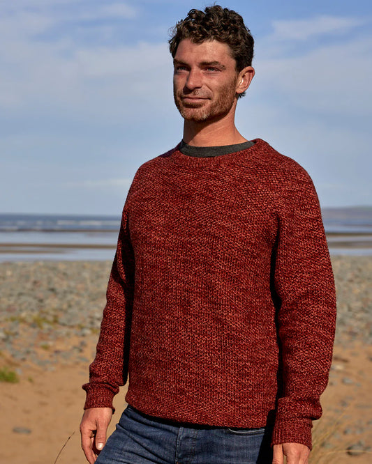 Saltrock Cedar Knitted Crew