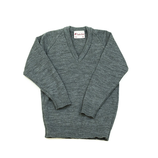 Grey School Pullover
