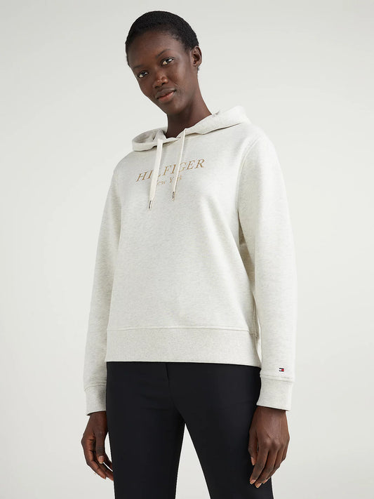 Tommy Hilfiger Womens Foil Logo Hoody