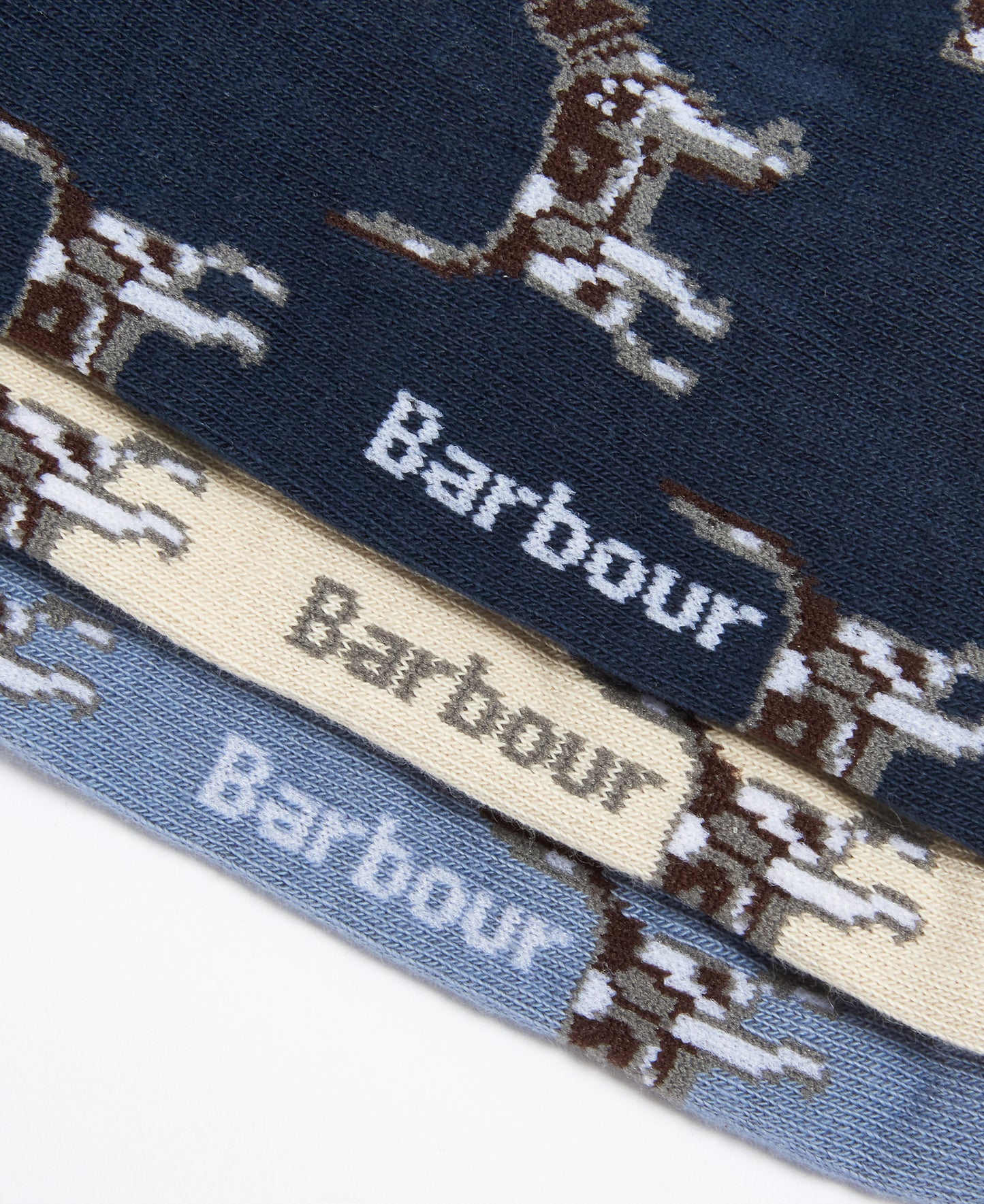 Barbour Pointer Dog Socks Gift Set