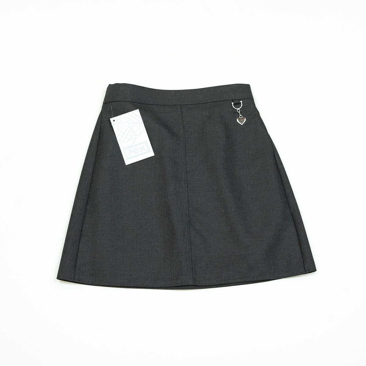 PEX Grey Heart School Skirt