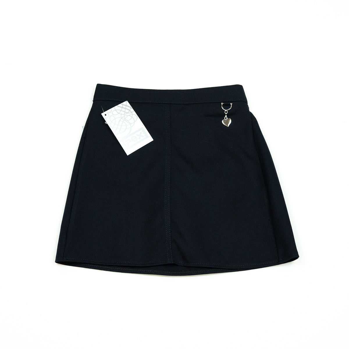 Navy Heart Skirt