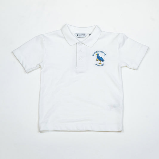 Waringstown PS Nursery White Polo Shirt